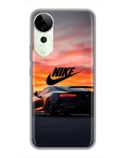 Чехол для ViVO T5e с картинкой «Nike и суперкар»