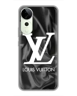 Чехол для ViVO T5e с картинкой «Шелковый Louis Vuitton»