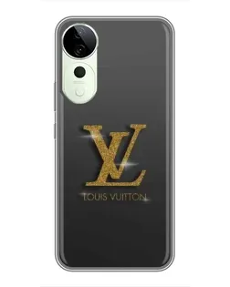 Чехол для ViVO T5e с картинкой «Градиент Louis Vuitton»