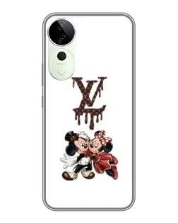 Чехол для ViVO T5e с картинкой «LV и Микки Маус»