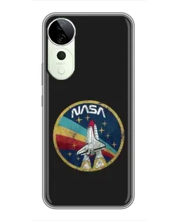 Чехол для ViVO T5e с картинкой «NASA — эмблема миссии»