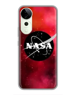 Чехол для ViVO T5e с картинкой «NASA — красная туманность»