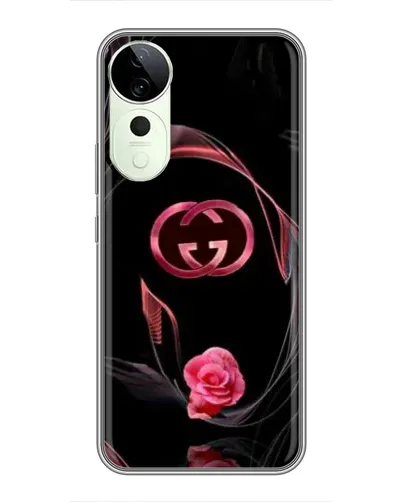 Чехол для ViVO T5e с картинкой «Gucci — неоновая роза»
