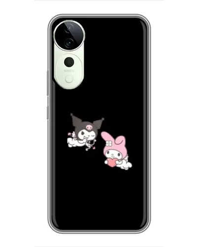 Чехол для ViVO T5e с картинкой «My Melody и Kuromi» Чехол для ViVO T5e с картинкой «My Melody и Kuromi»