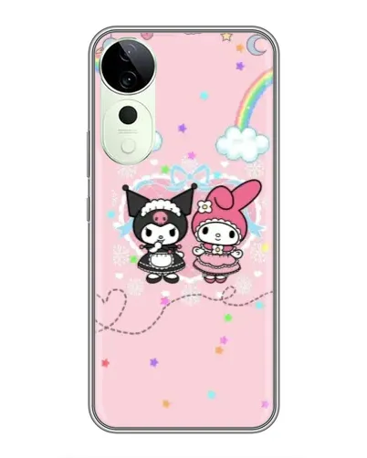 Чехол для ViVO T5e с картинкой «My Melody и Kuromi» Чехол для ViVO T5e с картинкой «My Melody и Kuromi»