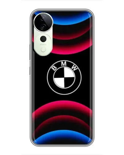 Чехол для ViVO T5e с картинкой «Логотип BMW и неоновые дуги» Чехол для ViVO T5e с картинкой «Логотип BMW и неоновые дуги»