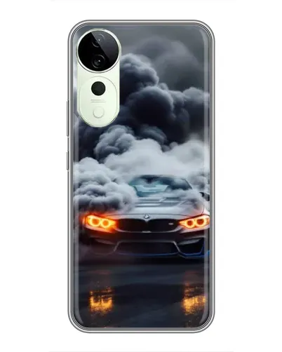 Чехол для ViVO T5e с картинкой «BMW в дыму» Чехол для ViVO T5e с картинкой «BMW в дыму»
