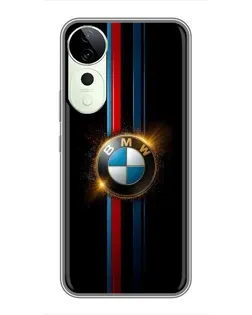 Чехол для ViVO T5e с картинкой «BMW M-Power неон»