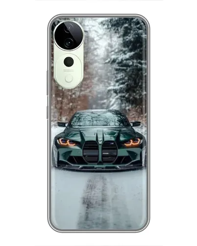 Чехол для ViVO T5e с картинкой «BMW в зимнем лесу» Чехол для ViVO T5e с картинкой «BMW в зимнем лесу»