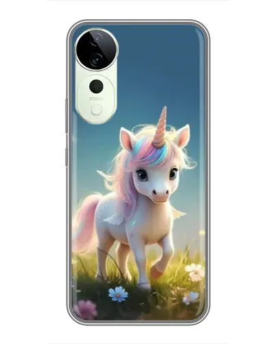 Чехол для ViVO T5e с картинкой «Единорог на поляне» Чехол для ViVO T5e с картинкой «Единорог на поляне»