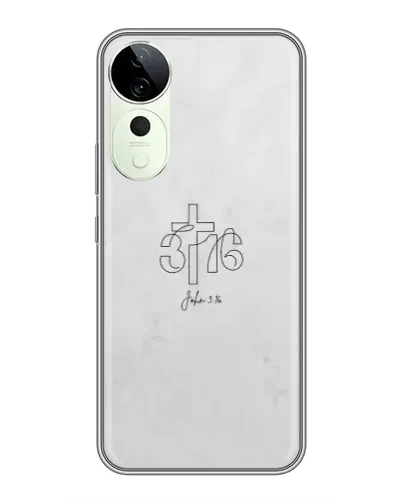 Чехол для ViVO T5e с картинкой «Иоанна 3:16 Крест»