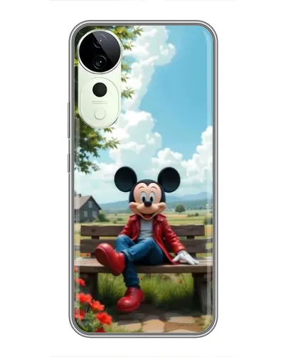 Чехол для ViVO T5e с картинкой «Микки на скамейке» Чехол для ViVO T5e с картинкой «Микки на скамейке»