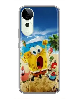 Чехол для ViVO T5e с картинкой «Развлечения на пляже»