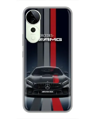 Чехол для ViVO T5e с картинкой «Mercedes — белый карбон» Чехол для ViVO T5e с картинкой «Mercedes — белый карбон»