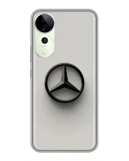 Чехол для ViVO T5e с картинкой «Mercedes Maybach стиль»