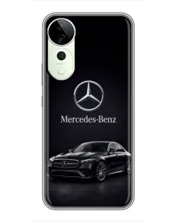 Чехол для ViVO T5e с картинкой «Mercedes — решетка радиатора»