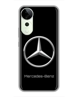 Чехол для ViVO T5e с картинкой «Mercedes Silver Logo»