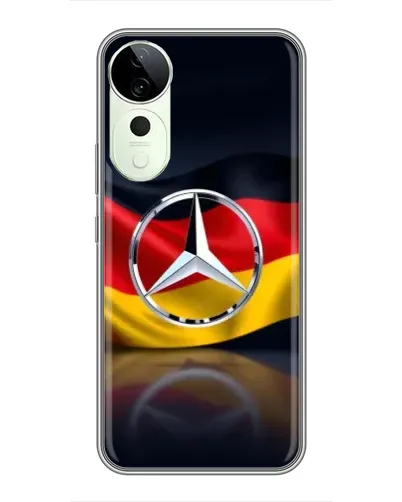 Чехол для ViVO T5e с картинкой «Mercedes — флаг Германии» Чехол для ViVO T5e с картинкой «Mercedes — флаг Германии»