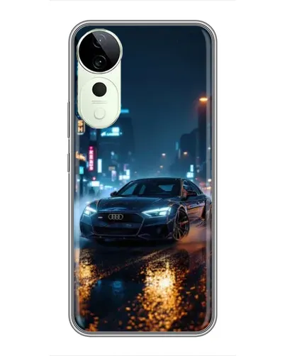 Чехол для ViVO T5e с картинкой «Ночной город и Audi» Чехол для ViVO T5e с картинкой «Ночной город и Audi»