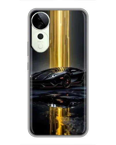Чехол для ViVO T5e с картинкой «Ночной Lamborghini драйв»