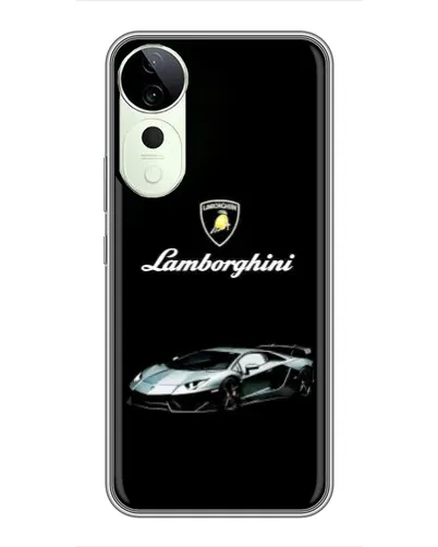 Чехол для ViVO T5e с картинкой «Логотип Lamborghini классика»