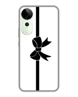 Чехол для ViVO T5e с картинкой «Вертикальный бант»
