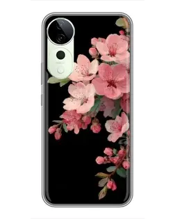Чохол для ViVO T5e з картинкою «Рожева гілка сакури» Чохол для ViVO T5e з картинкою «Рожева гілка сакури»
