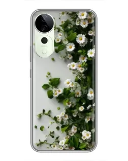 Чохол для ViVO T5e з картинкою «Гілка дрібних білих квітів» Чохол для ViVO T5e з картинкою «Гілка дрібних білих квітів»