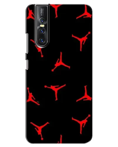 Чехол для Vivo V15 Pro с картинкой «Jordan Red Pattern»