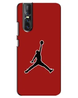 Чехол для Vivo V15 Pro с картинкой «Jordan Red Back»