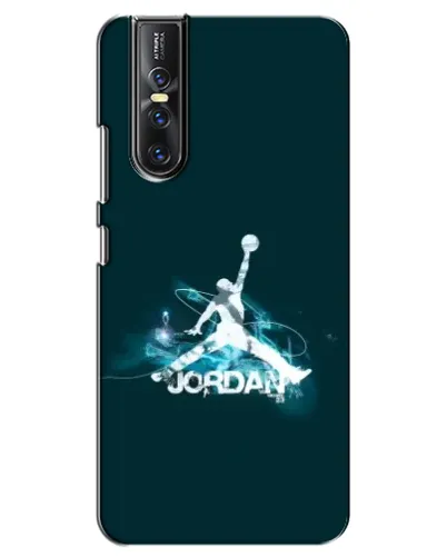 Чехол для Vivo V15 Pro с картинкой «Jordan Blue Fire»