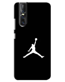 Чехол для Vivo V15 Pro с картинкой «Jordan Silhouette»