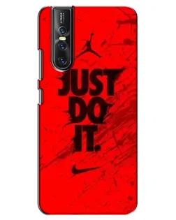 Чехол для Vivo V15 Pro с картинкой «Nike Just Do It»