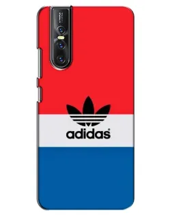 Чехол для Vivo V15 Pro с картинкой «Ретро блоки Adidas»