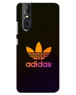 Чехол для Vivo V15 Pro с картинкой «Градиент Adidas»