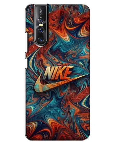 Чехол для Vivo V15 Pro с картинкой «Nike в абстракции»