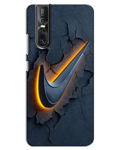 Чехол для Vivo V15 Pro с картинкой «Объемный логотип Найк»