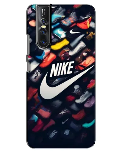 Чехол для Vivo V15 Pro с картинкой «Коллекция кроссовок Nike»