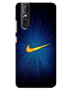 Чохол для Vivo V15 Pro з картинкою «Синій пульс Nike»