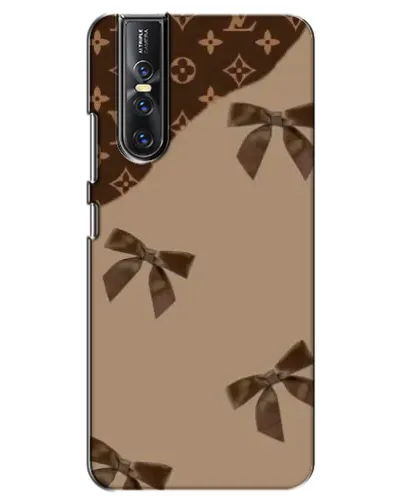 Чехол для Vivo V15 Pro с картинкой «LV — кофейный атлас» Чехол для Vivo V15 Pro с картинкой «LV — кофейный атлас»
