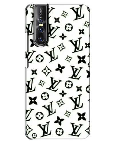 Чехол для Vivo V15 Pro с картинкой «Монохромный хаос LV» Чехол для Vivo V15 Pro с картинкой «Монохромный хаос LV»