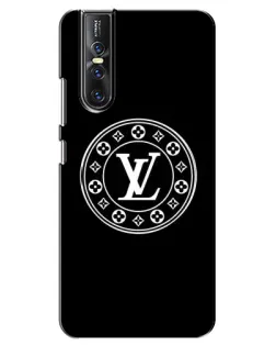Чехол для Vivo V15 Pro с картинкой «LV — печать стиля»