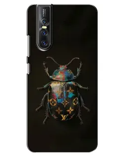 Чехол для Vivo V15 Pro с картинкой «LV — мраморный принт»