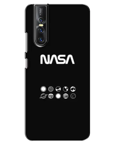 Чехол для Vivo V15 Pro с картинкой «NASA — технический принт»