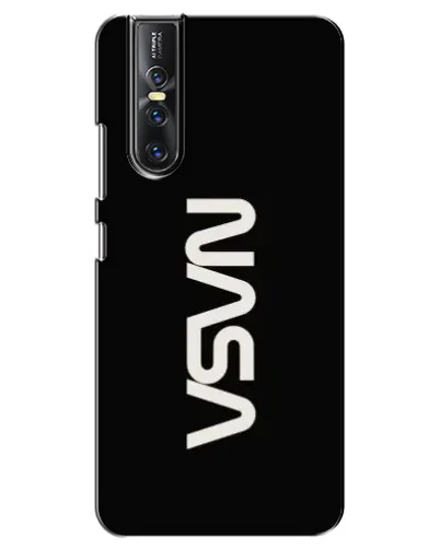 Чехол для Vivo V15 Pro с картинкой «NASA — вертикальный логотип»