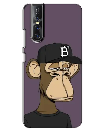 Чехол для Vivo V15 Pro с картинкой «Bored Ape в кепке»