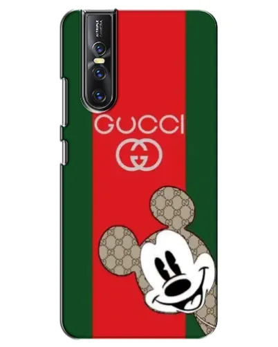 Чехол для Vivo V15 Pro с картинкой «Gucci — полосы и Микки» Чехол для Vivo V15 Pro с картинкой «Gucci — полосы и Микки»