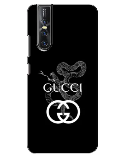 Чехол для Vivo V15 Pro с картинкой «Gucci — серебряная змея» Чехол для Vivo V15 Pro с картинкой «Gucci — серебряная змея»