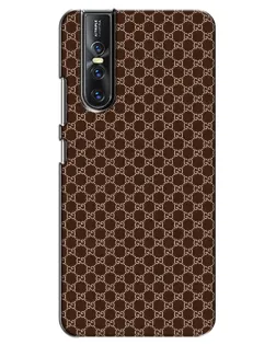 Чехол для Vivo V15 Pro с картинкой «Gucci — шоколадная сетка»