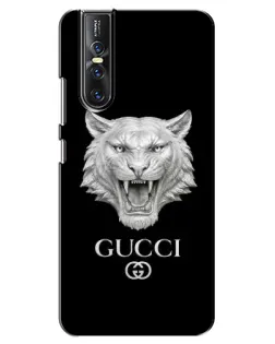 Чехол для Vivo V15 Pro с картинкой «Gucci — серебряный лев» Чехол для Vivo V15 Pro с картинкой «Gucci — серебряный лев»